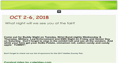 Desktop Screenshot of halifaxcountyfair.com